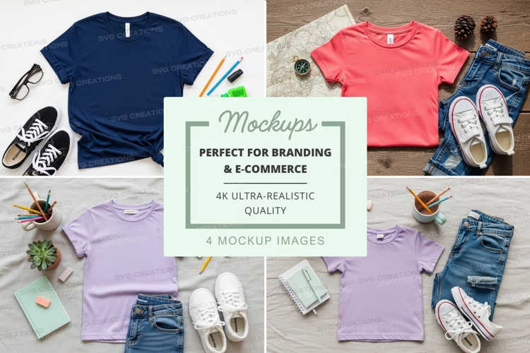 T-shirt mockup collection