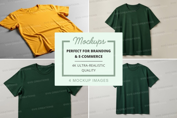 T-shirt mockup collection