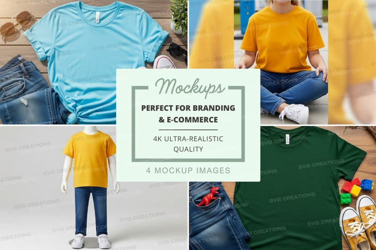 T-shirt mockup collection