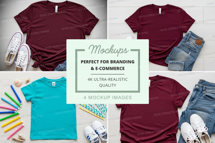 T-shirt mockup collection