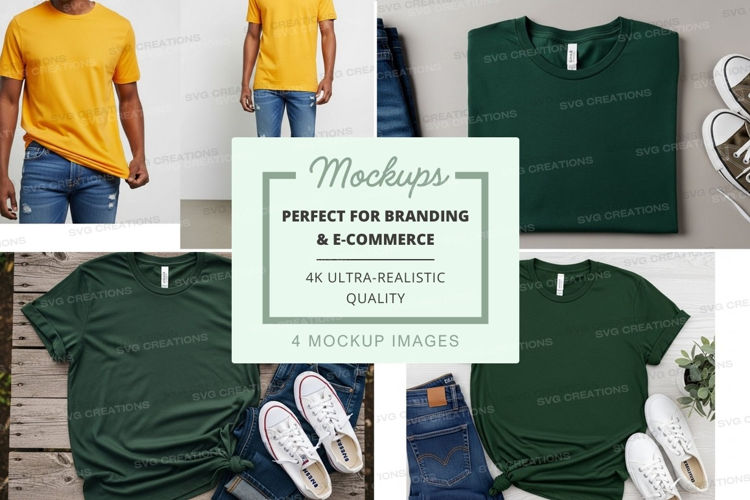 T-shirt mockup collection