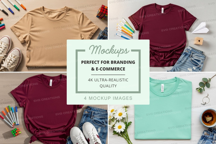 T-shirt mockup collection