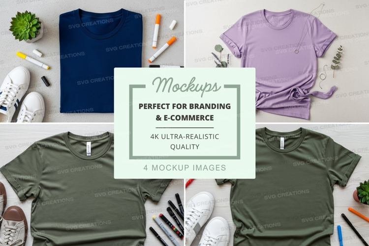 T-shirt mockup collection