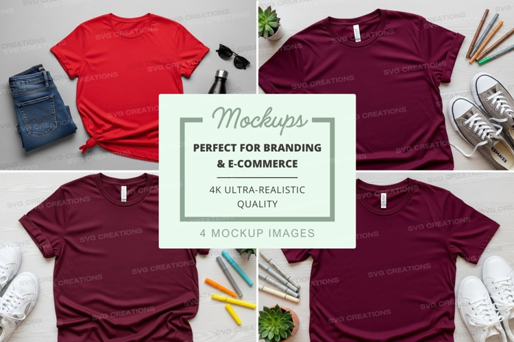 T-shirt mockup collection