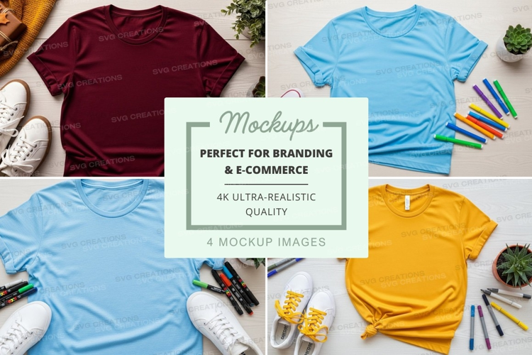 T-shirt mockup collection