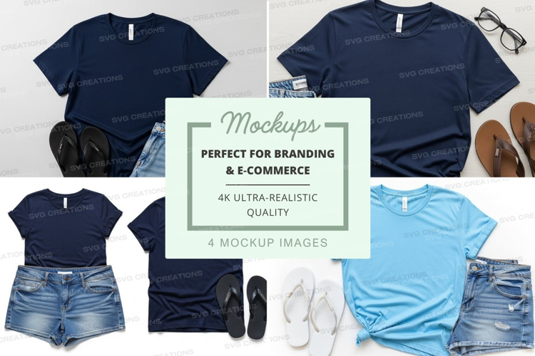 T-shirt mockup collection