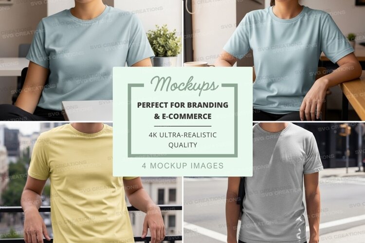 Business team mockup working in modern kitchen with laptop example image 1