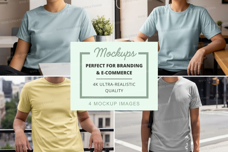 Business team mockup working in modern kitchen with laptop