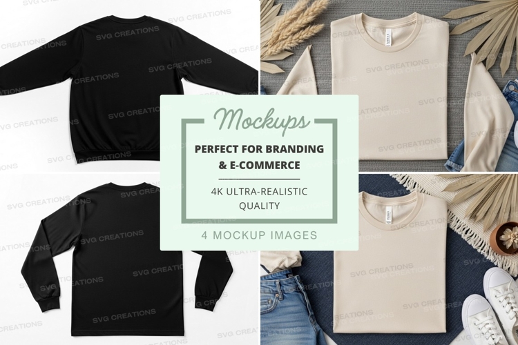 Black Tshirt Mockup Image 7