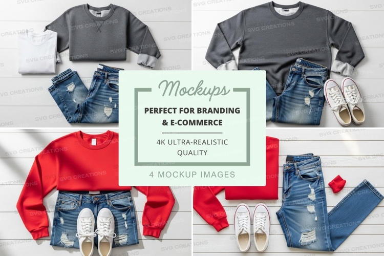 Sweatsuit Mockup Image 21