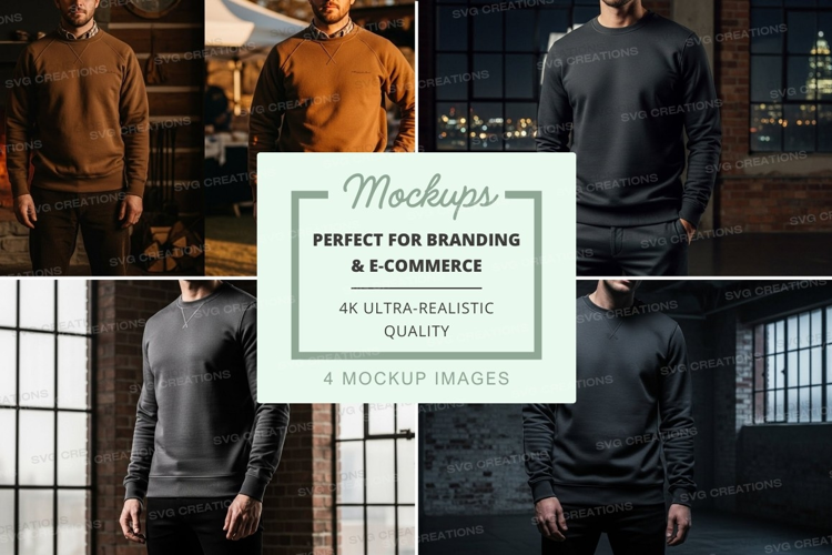 Minimalist hoodie mockup on mannequin urban backdrop