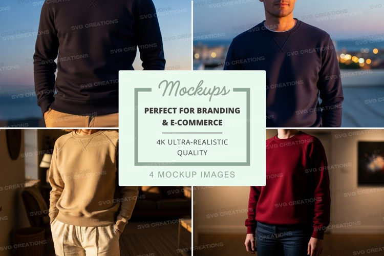 Man casual mockup city sunset backdrop display