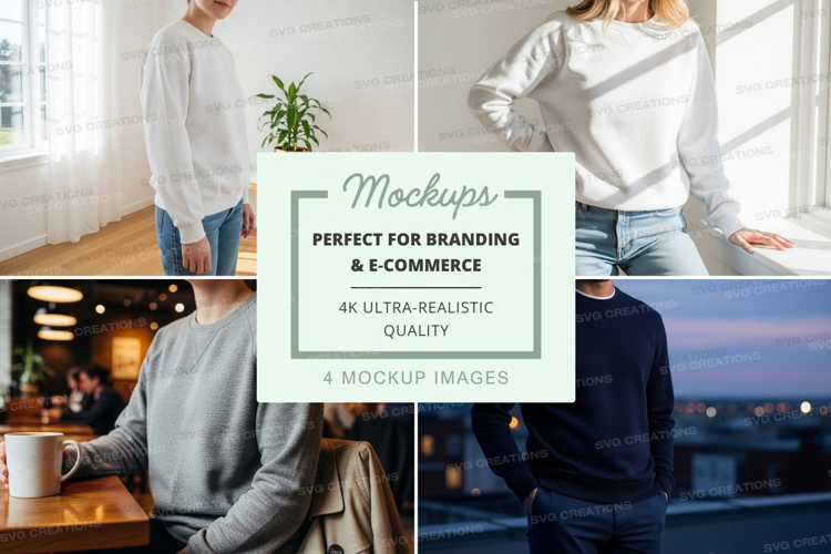 Woman wearing hoodie mockup indoor lifestyle casual