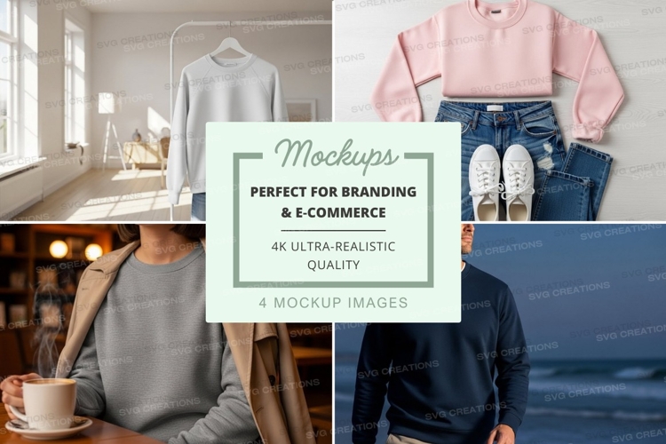 Clothing Mockup Set On Mannequin And Model 6585214 