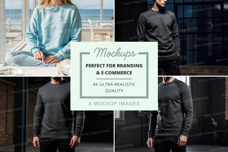 Sweatsuit Mockup Image 9