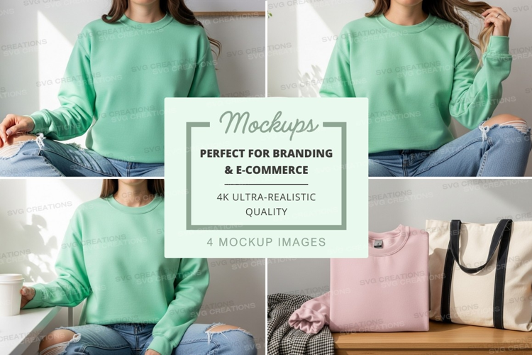 Woman mockup casual lifestyle coffee shopping home