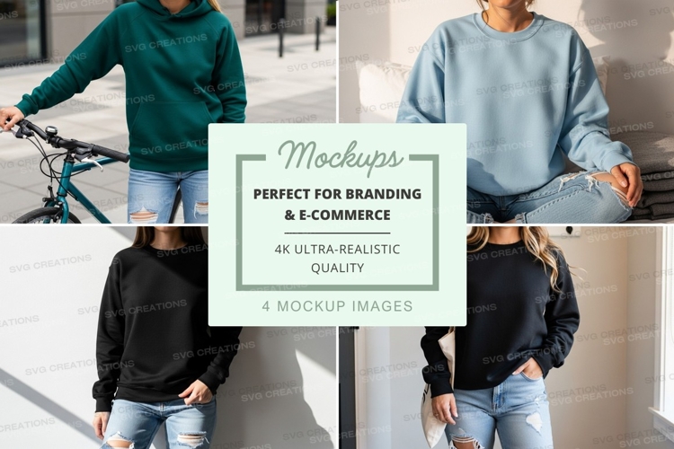 Sweatsuit Mockup Image 15