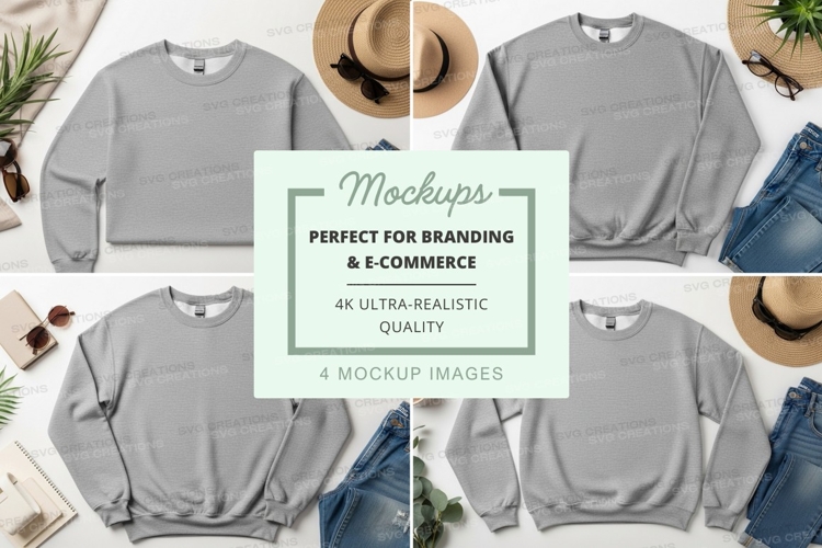 White Tshirt Mockup Image 24