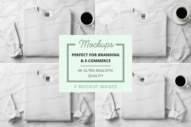 White Tshirt Mockup Image 19