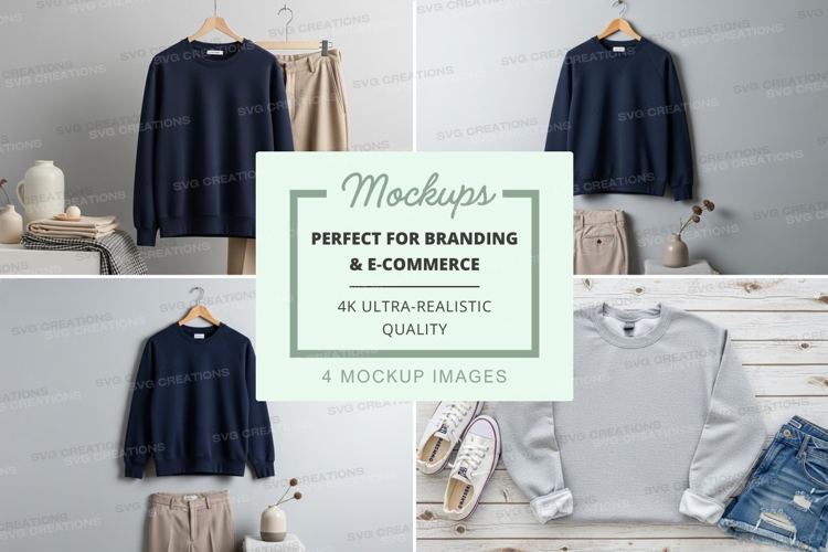 Minimalist clothing mockup on wooden hanger display