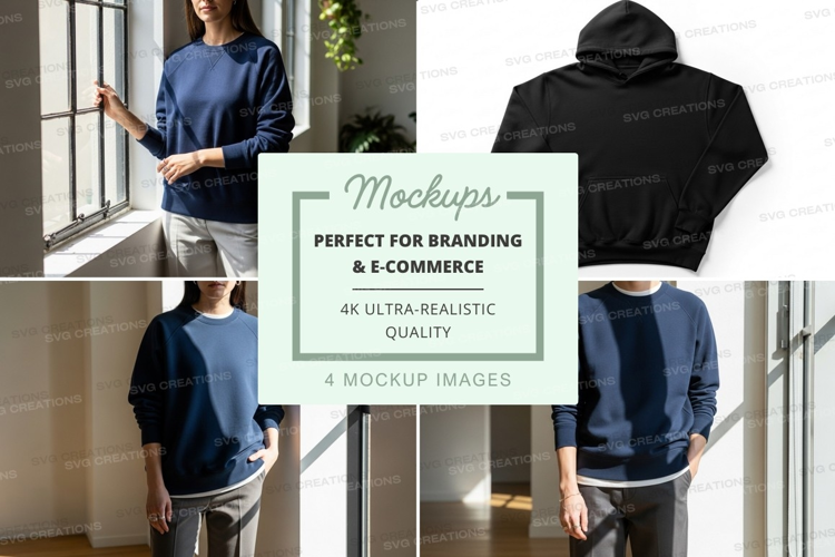 Woman and man clothing mockup on hanger indoor display