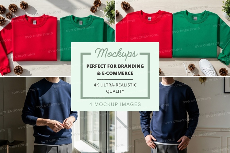 Sweatsuit Mockup Image 17