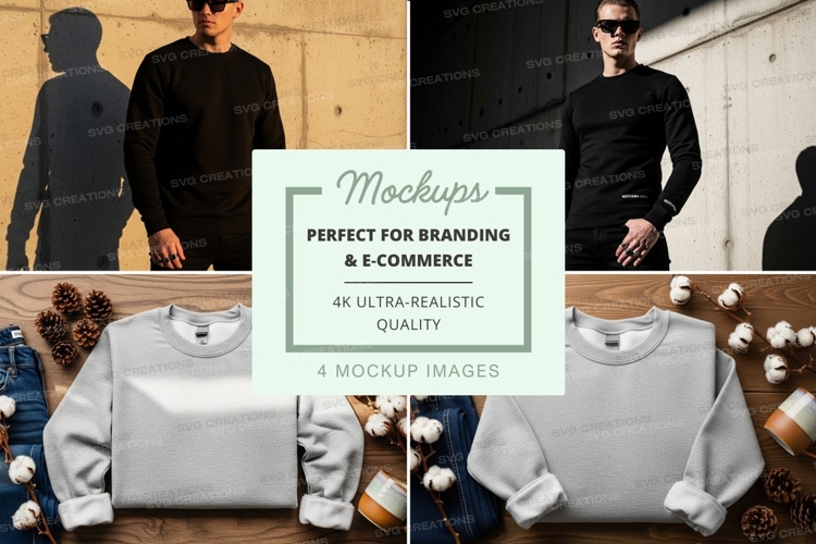 Sweatsuit Mockup Image 12