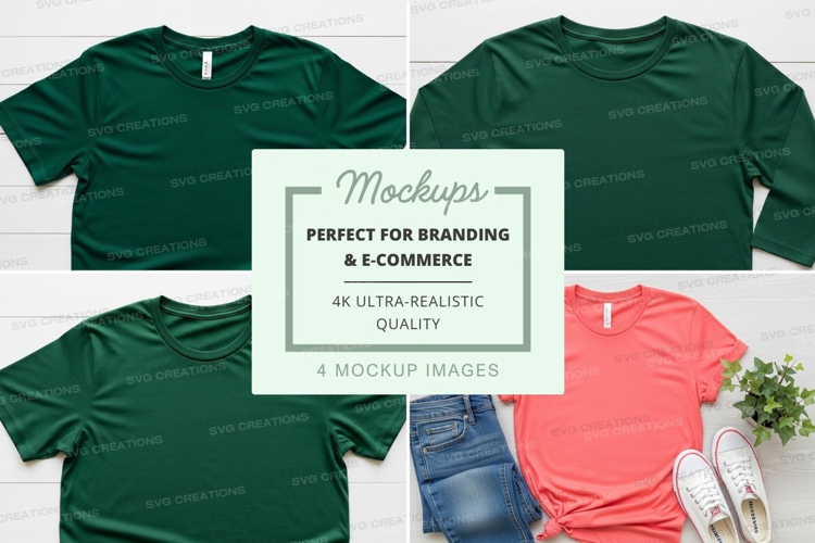 Branding mockup tshirts display ultra realistic quality