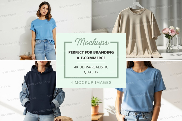 Casual fashion mockup