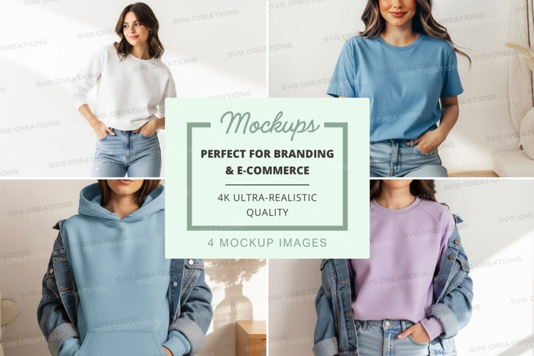 Casual fashion mockup