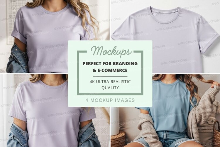 Casual t-shirt mockup example image 1