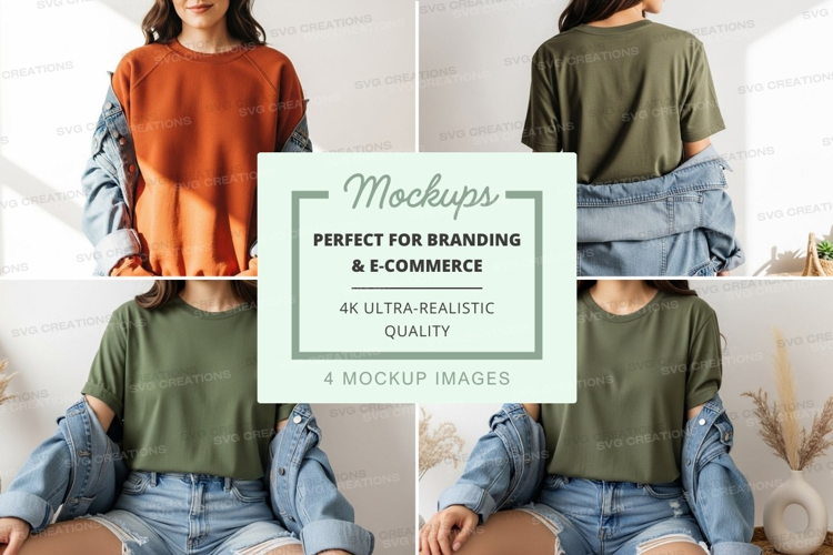 Casual fashion mockup