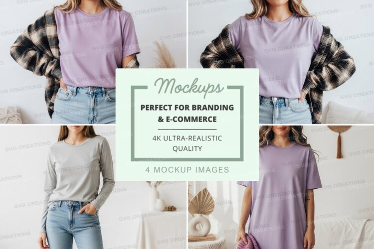 Casual summer fashion mockup example image 1