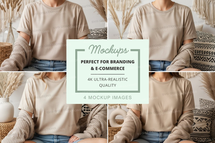 Mockup: casual loungewear collection
