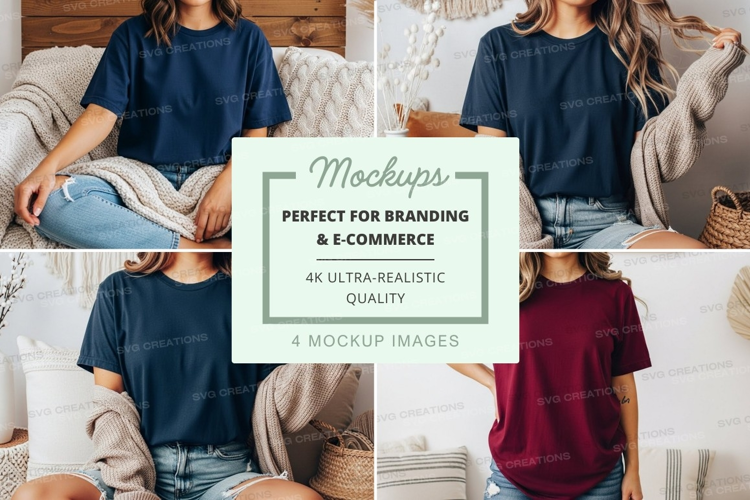 Casual comfort in colorful t-shirts