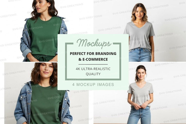 Casual t-shirt outfits