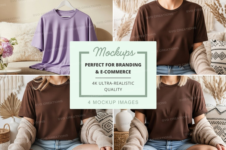Mockup: casual wear collection
