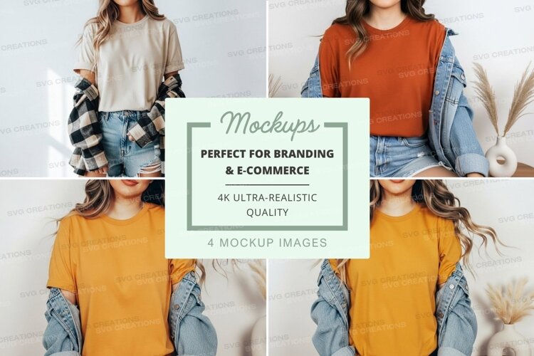 Casual autumn fashion mockup example image 1