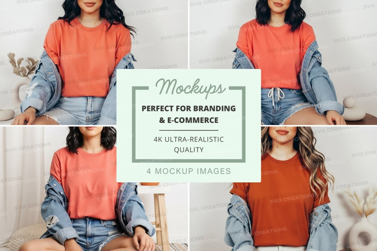 Casual and comfortable outfit mockup