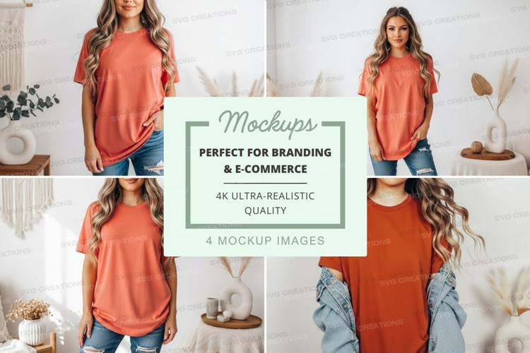 Casual summer outfit - mockup