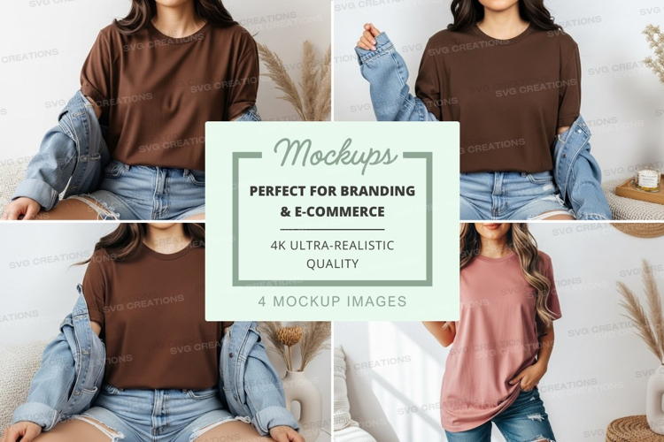 Casual comfort: relaxed style mockup