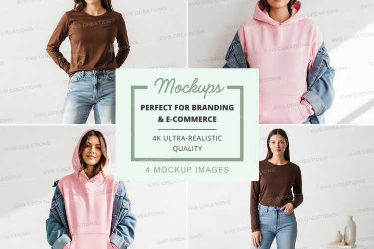 Casual hoodies and sweatshirts collection example image 1