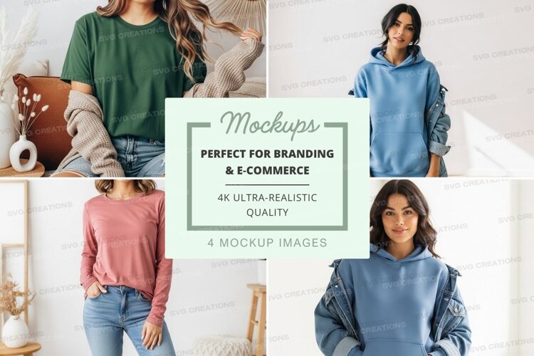 Casual hoodies and sweatshirts collection example image 1