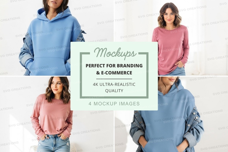 Sweatsuit Mockup Image 15