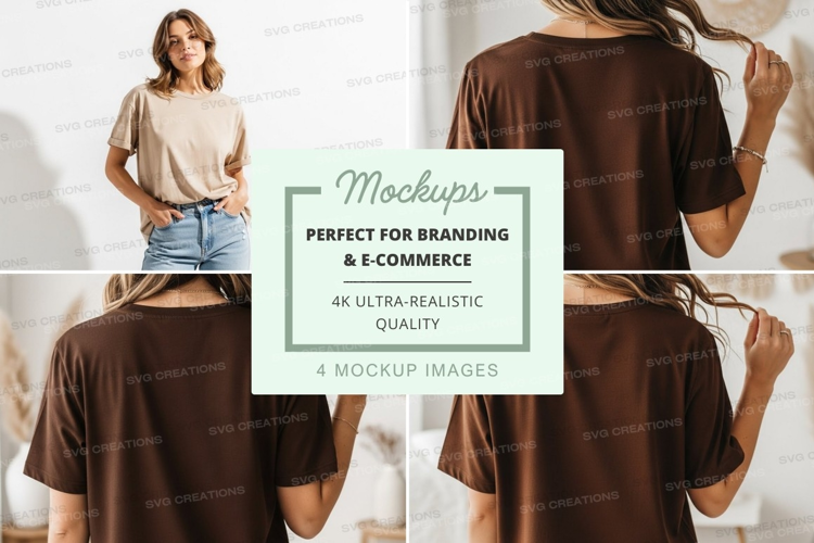 Casual style with denim shorts and t-shirt
