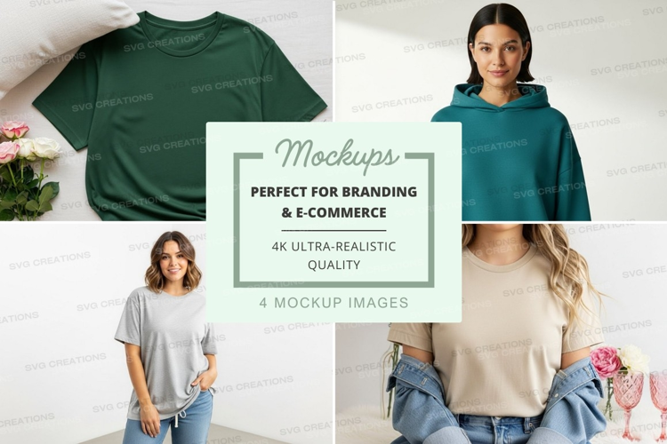 Casual t-shirts and hoodies collection