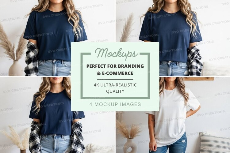 Casual plaid sleeve t-shirts example image 1