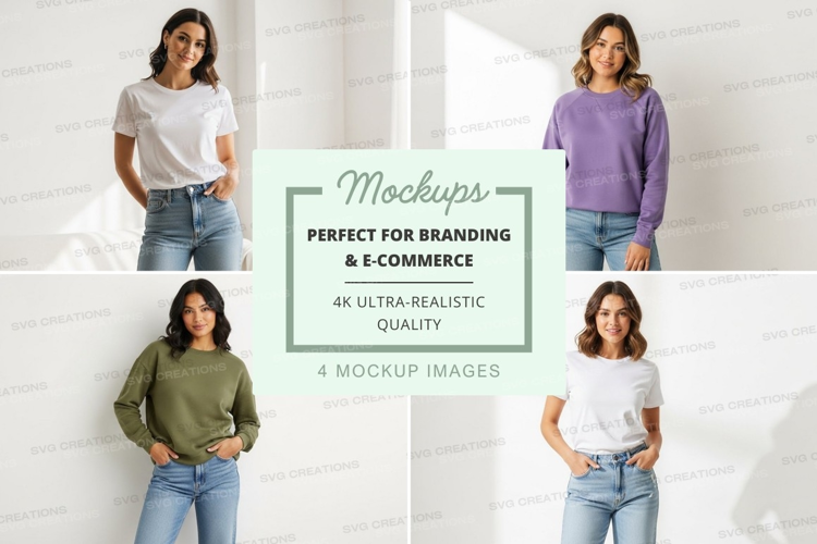 Casual fashion mockup