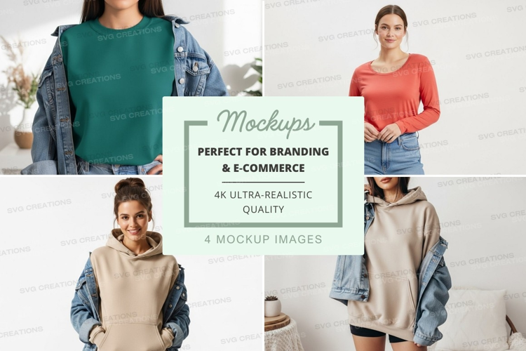 Versatile jacket mockup