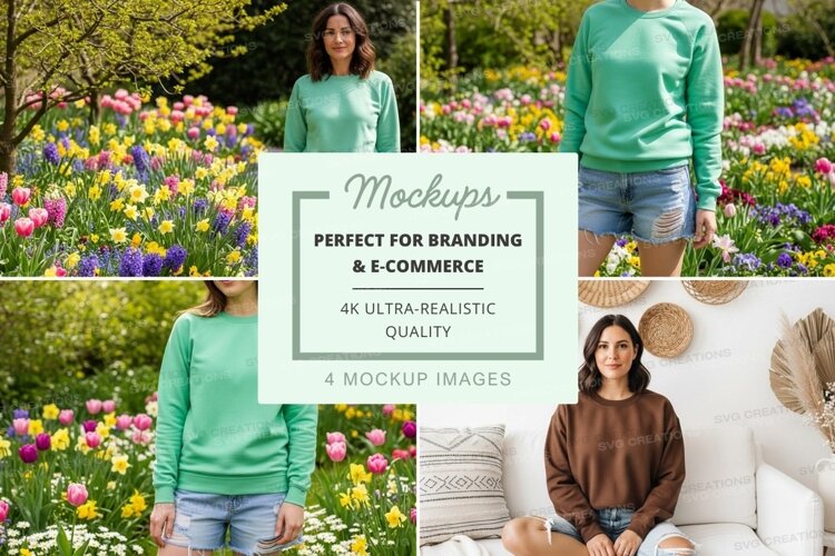 Spring fashion mockup example image 1